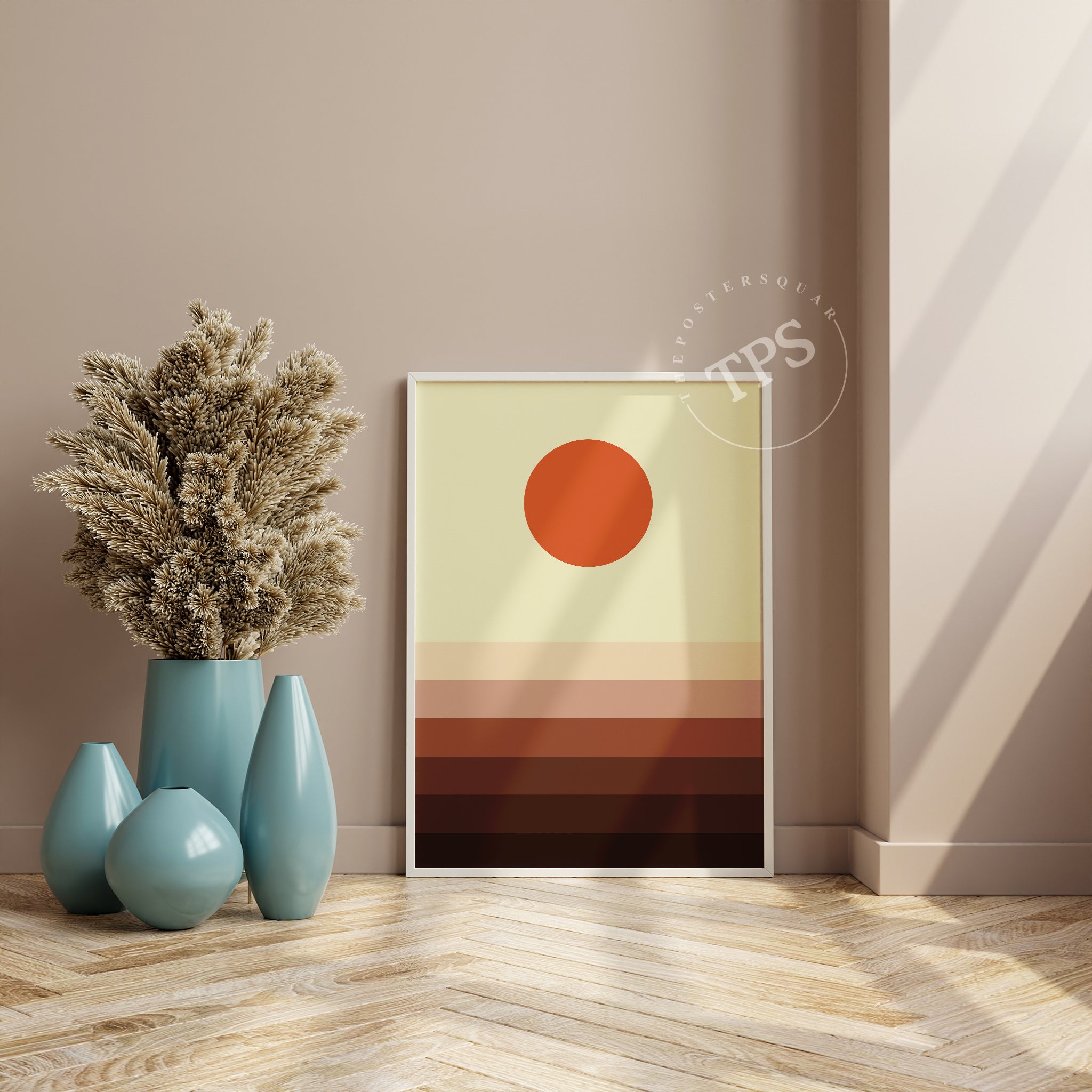 Sundown Calm The Poster Square