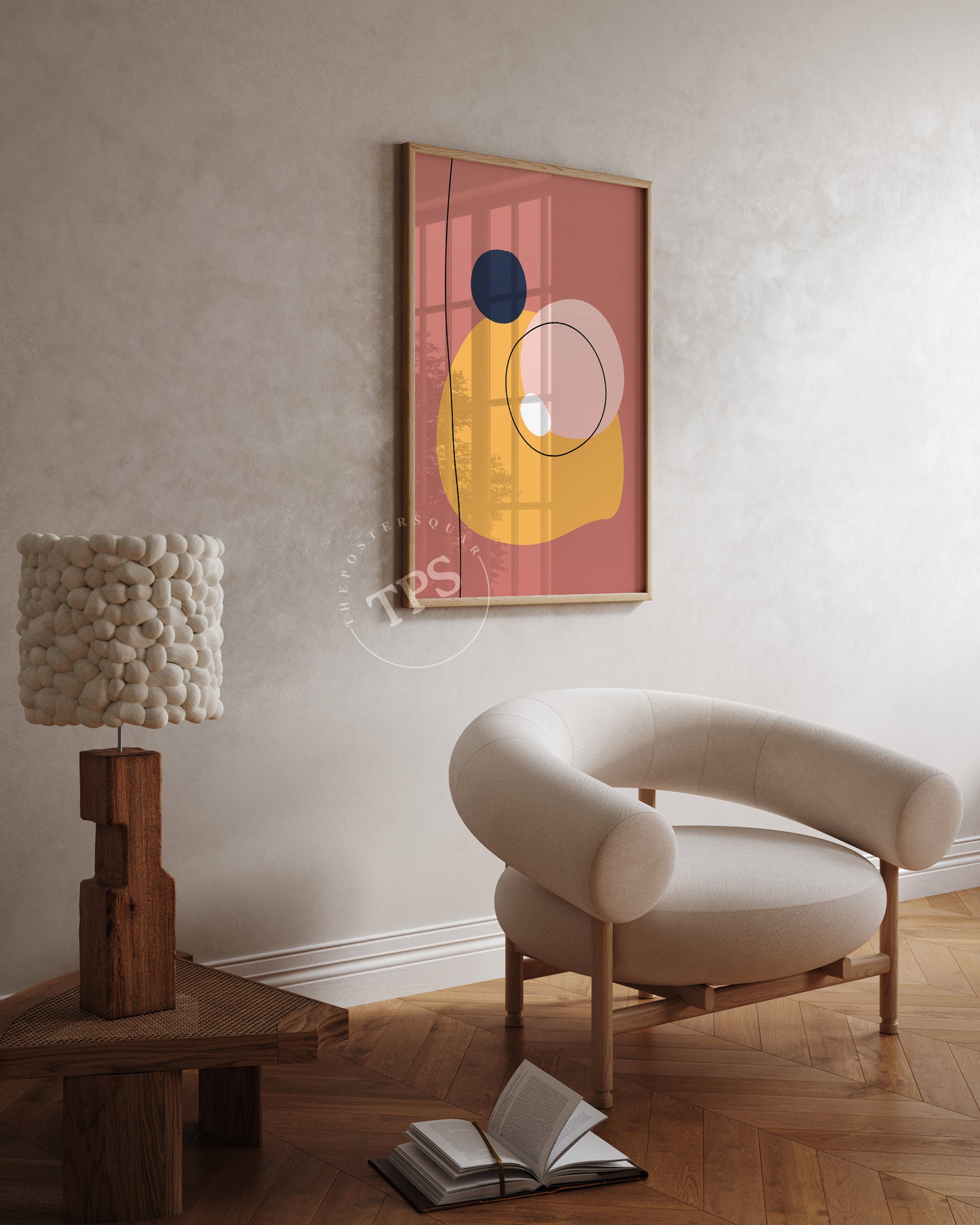 Minimalistic Abstract N4 The Poster Square