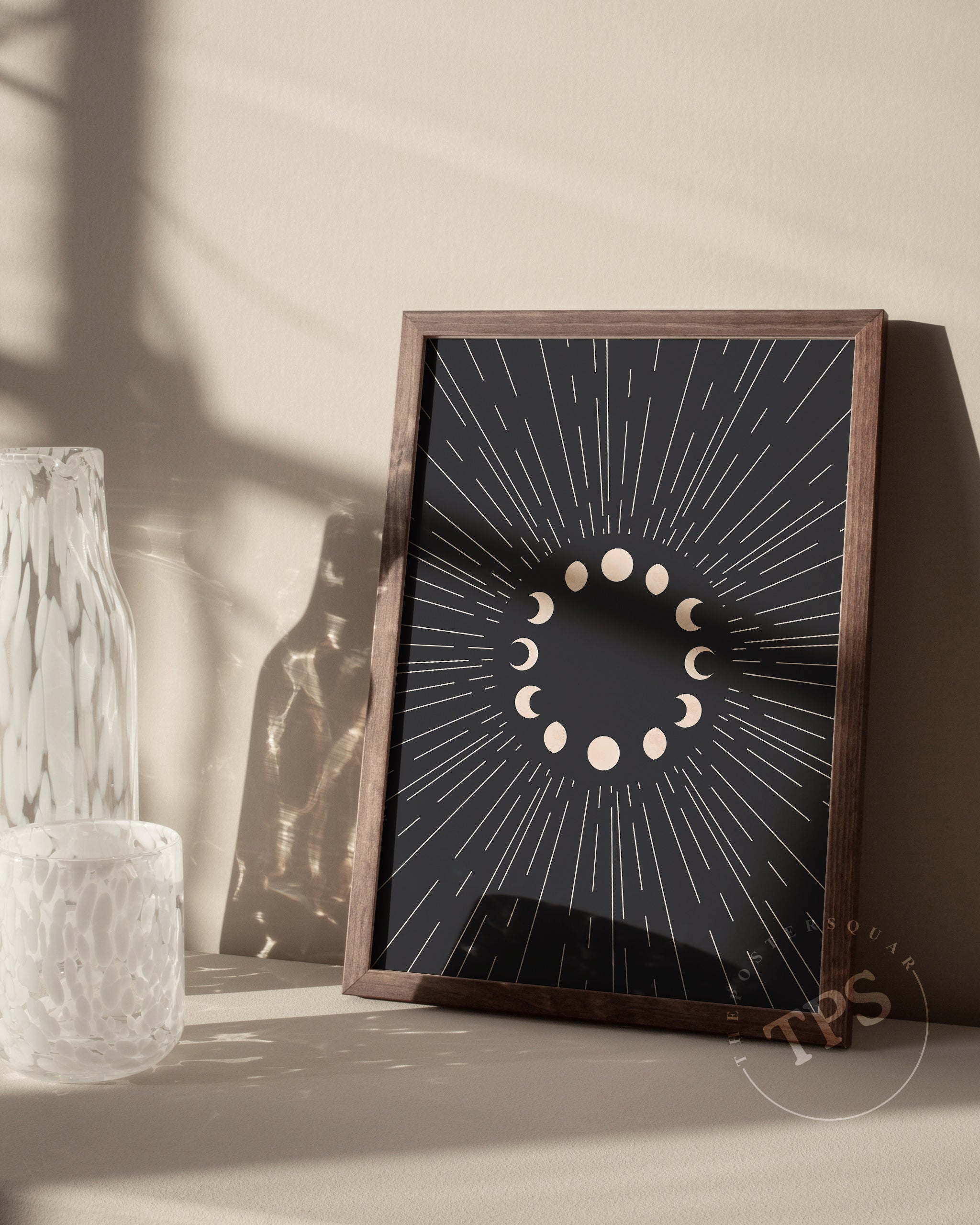 Galactic Phases Dark The Poster Square