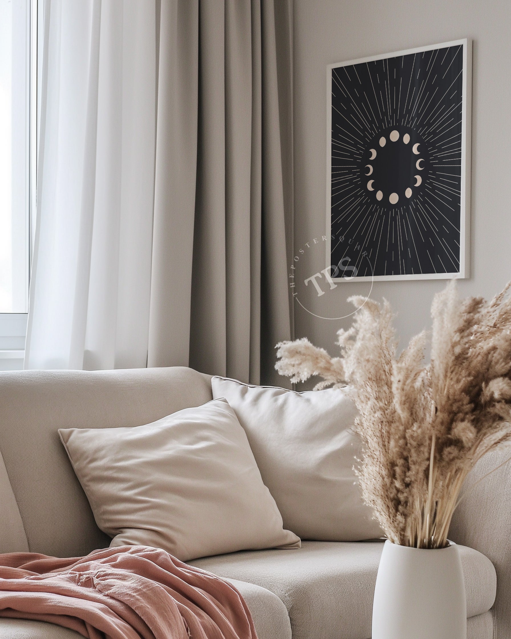 Galactic Phases Dark The Poster Square