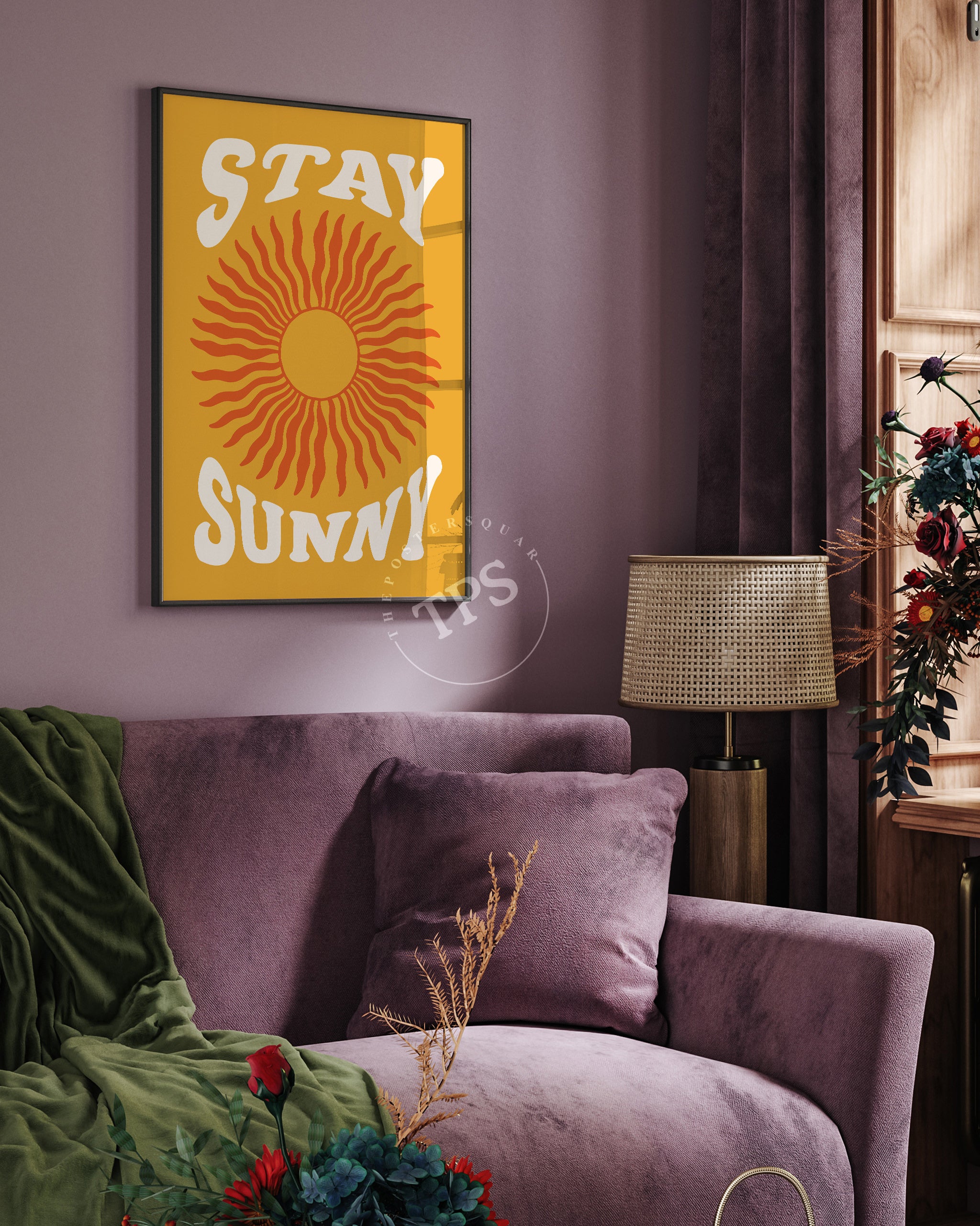 Stay Sunny The Poster Square
