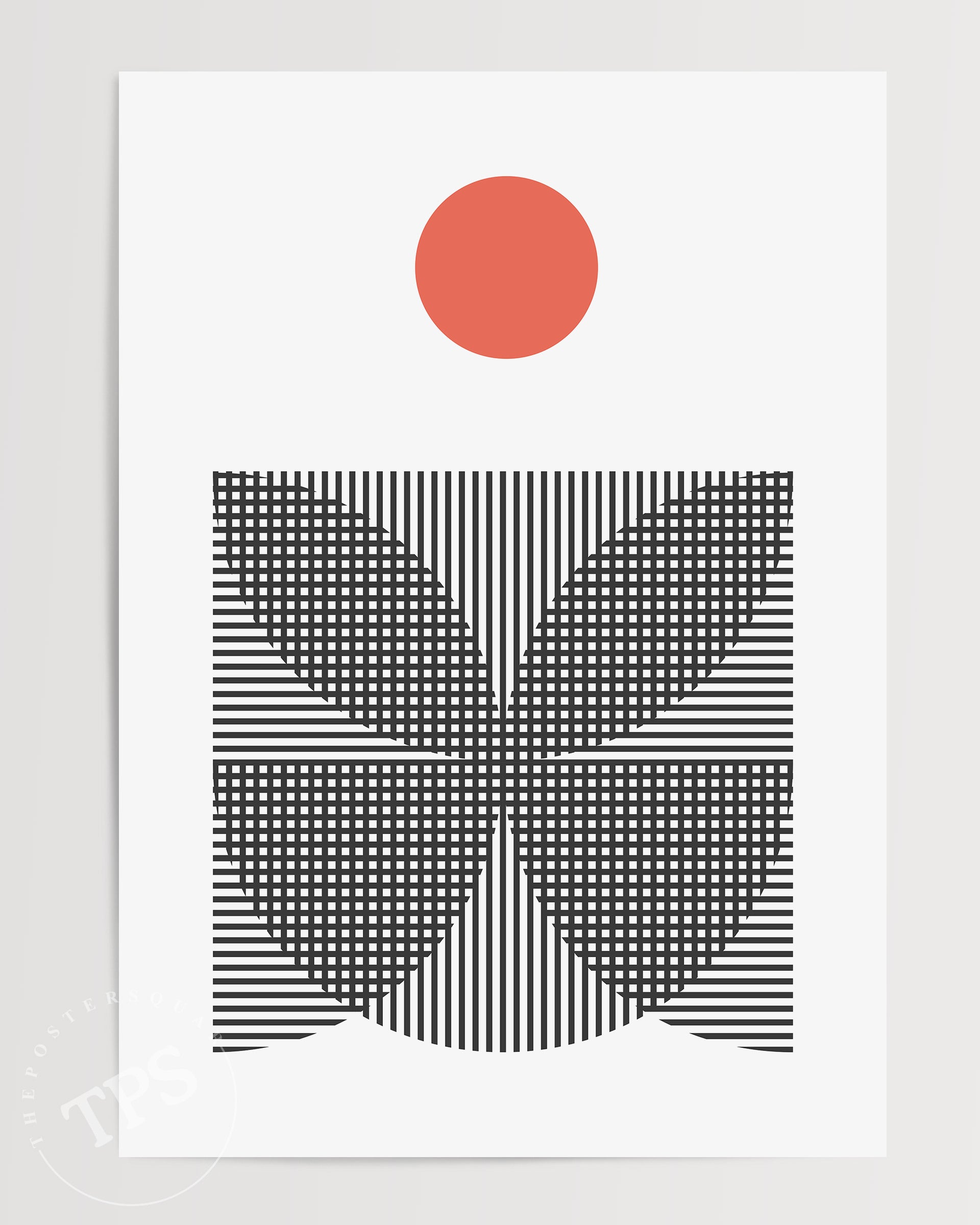 Linear Illusion N3 The Poster Square