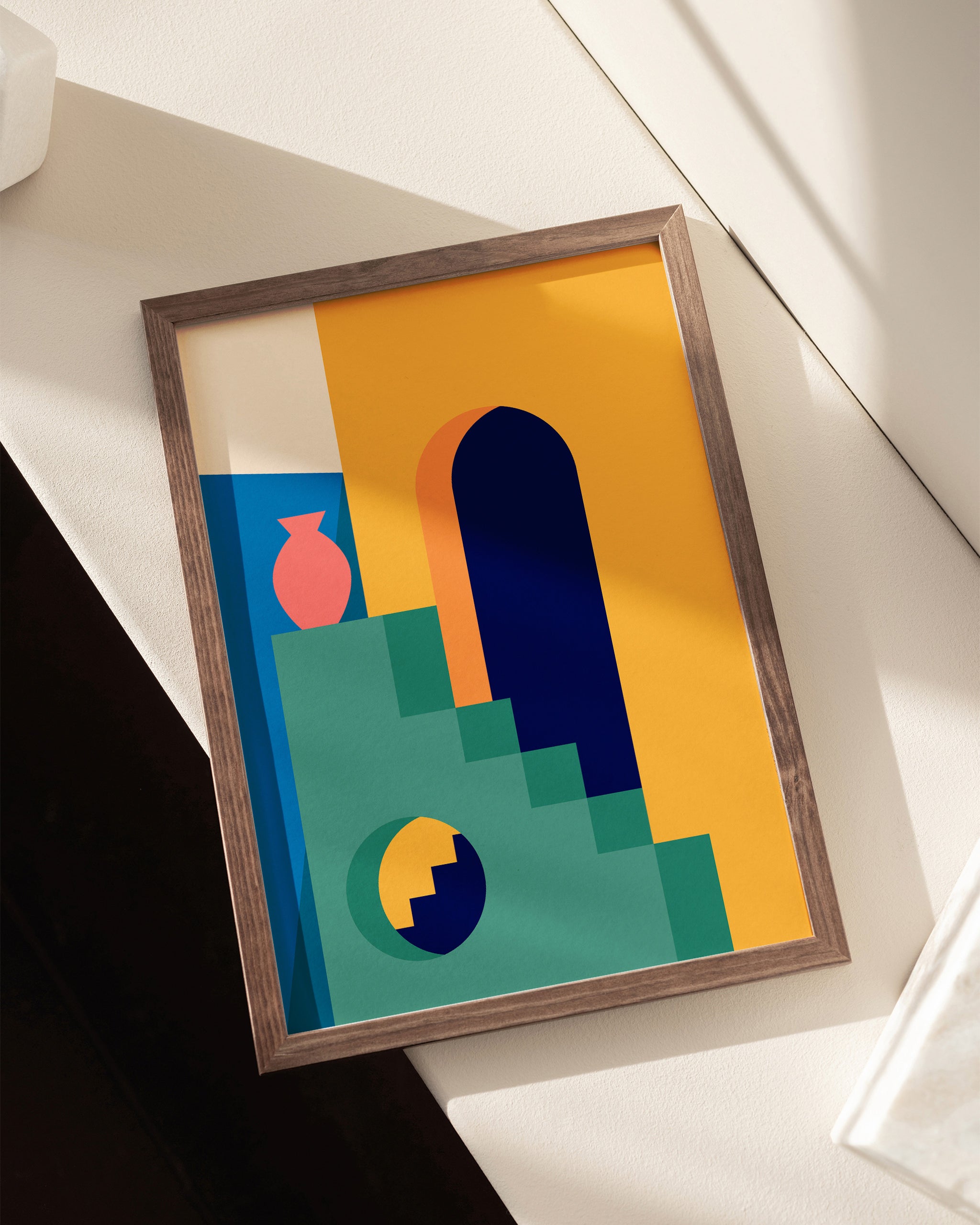 Cubist Architecture No.2-psoter-wall_art-decor-The Poster Square