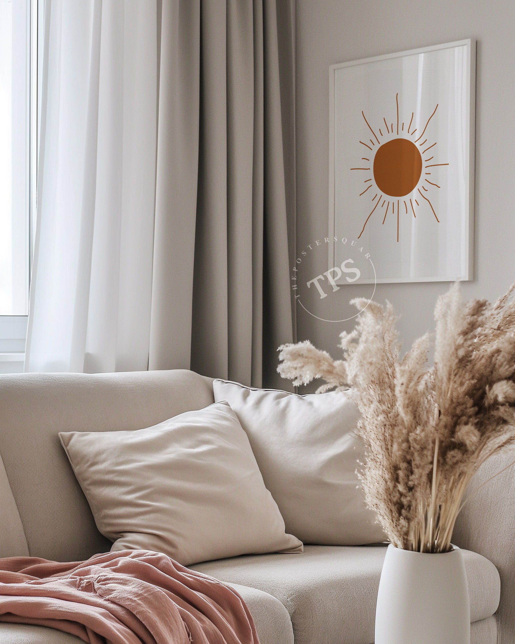 Sunny The Poster Square