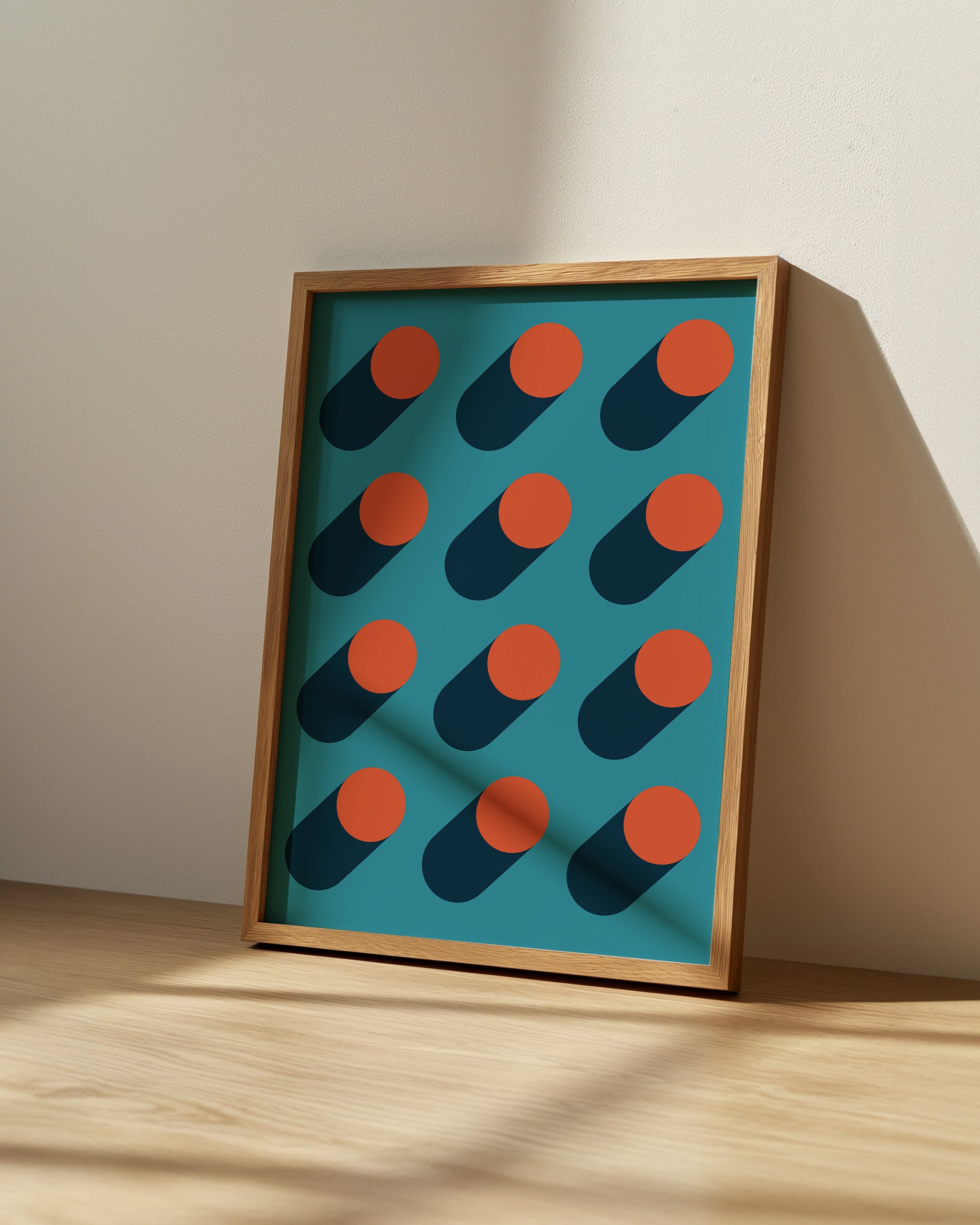 Geometric Play Set No.1-psoter-wall_art-decor-The Poster Square