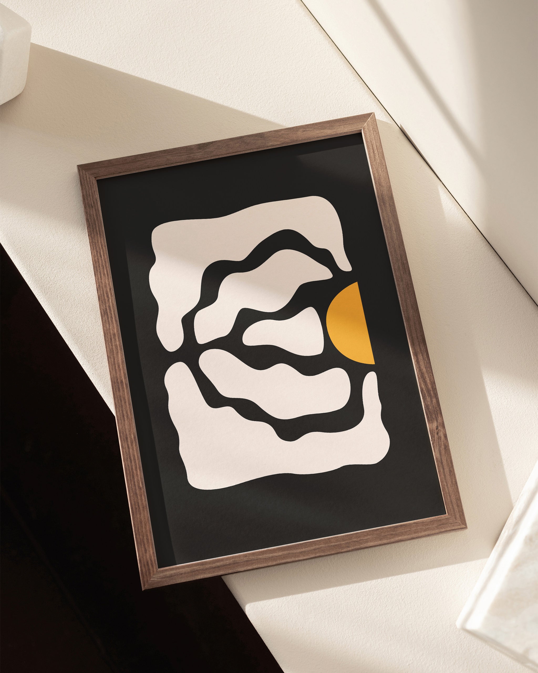 Eclipse in Monochrome No.1-psoter-wall_art-decor-The Poster Square