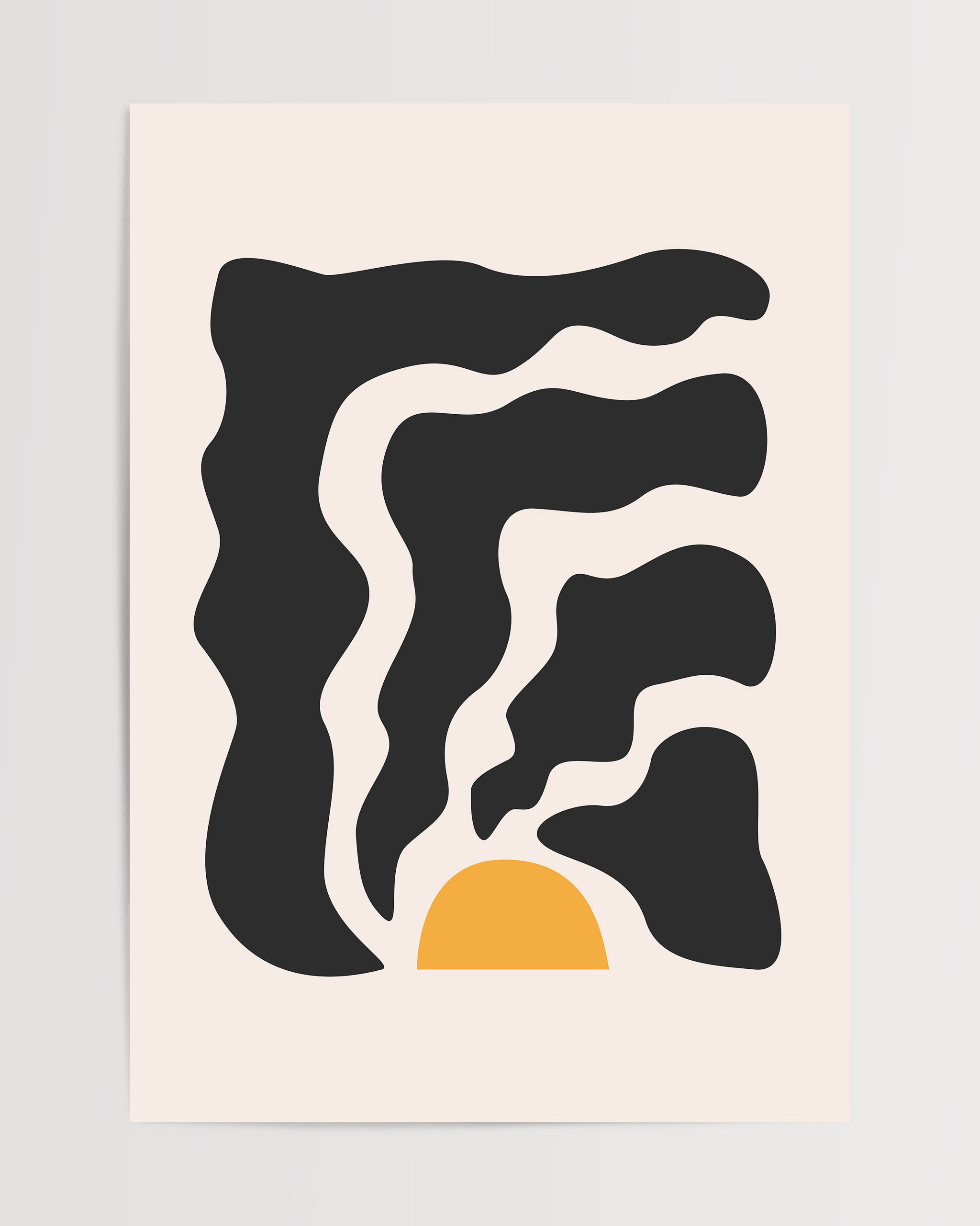 Eclipse in Monochrome No.2-psoter-wall_art-decor-The Poster Square