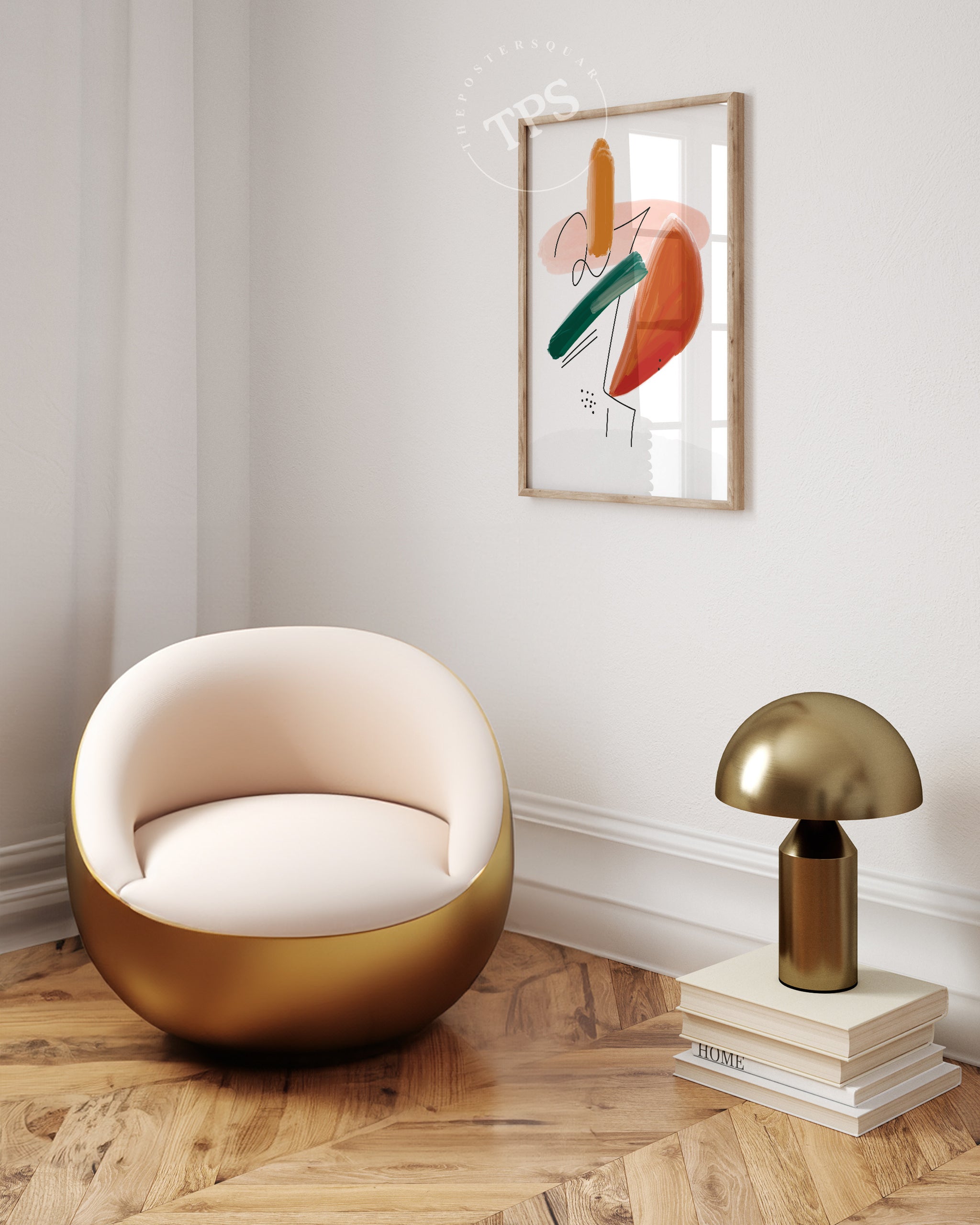 Minimalistic Abstract N12 The Poster Square