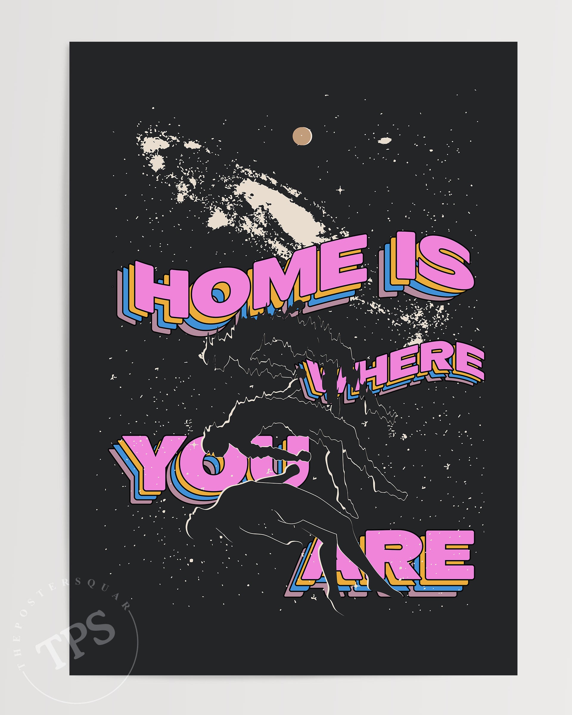 Home Is Where You Are The Poster Square
