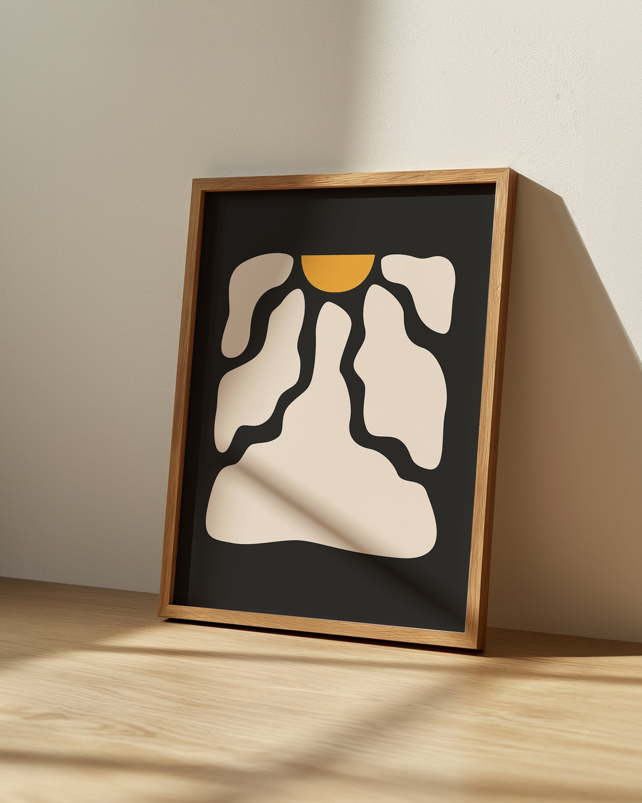 Eclipse in Monochrome No.3-psoter-wall_art-decor-The Poster Square