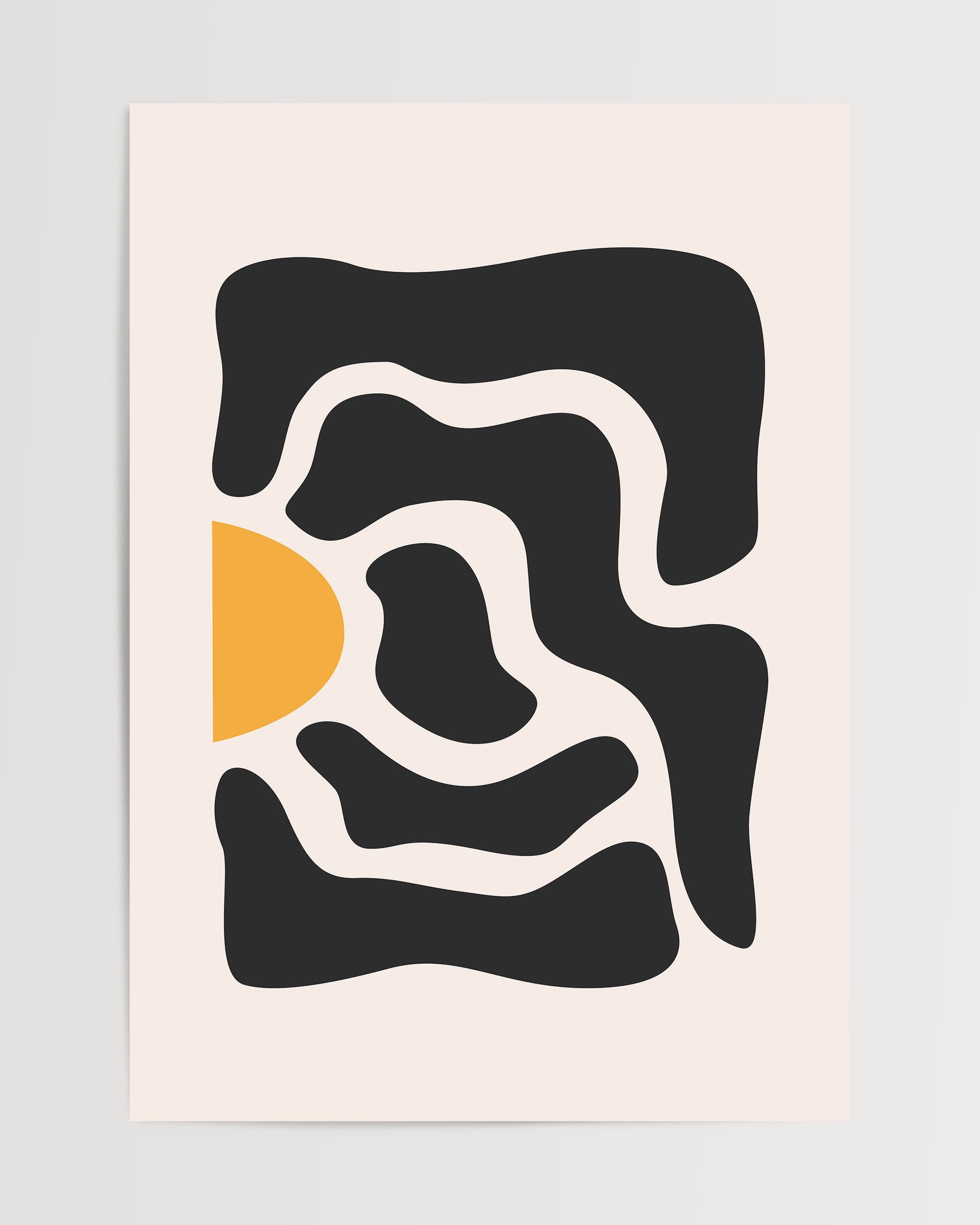 Eclipse in Monochrome No.4-psoter-wall_art-decor-The Poster Square