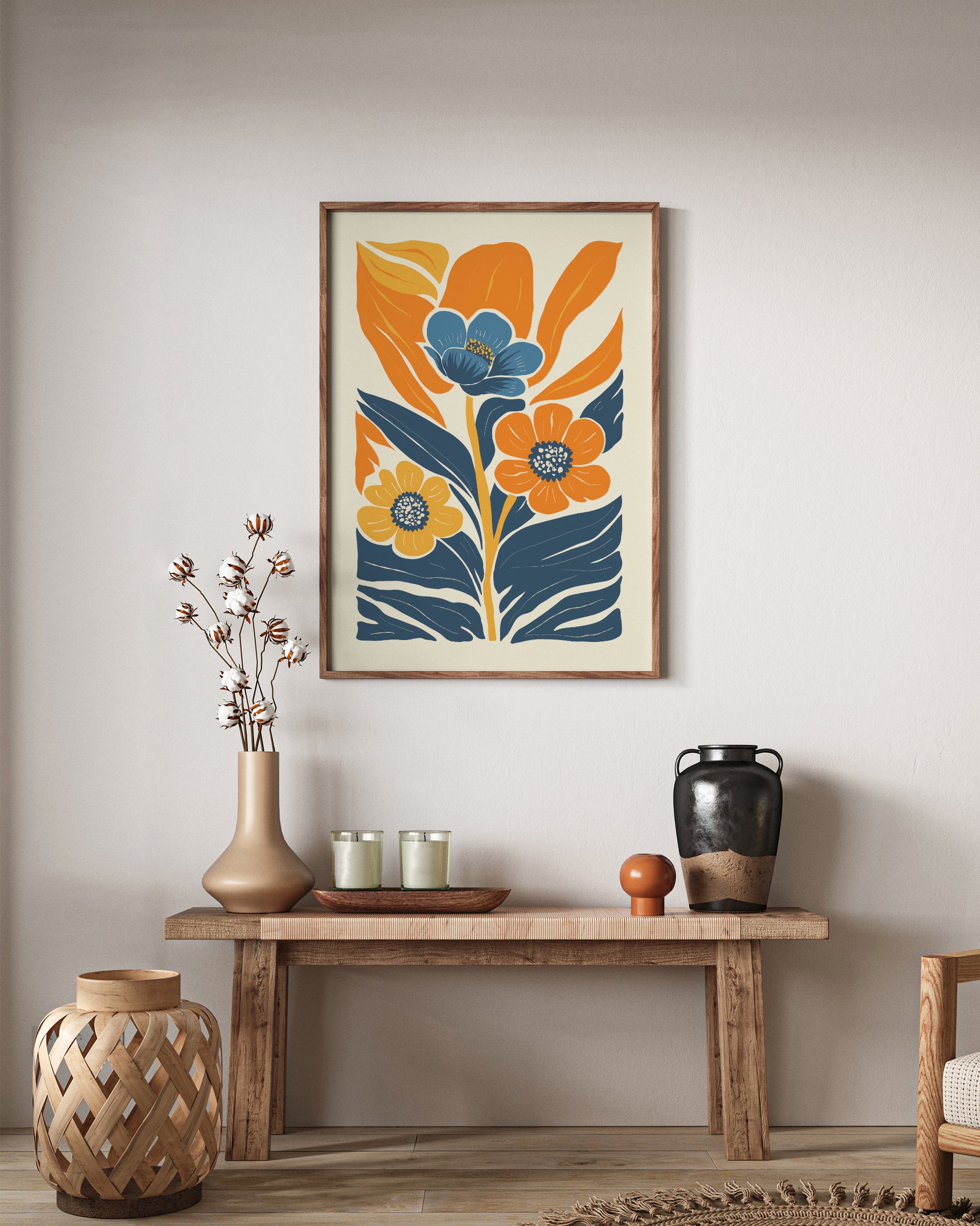 Floral Charm No.5-psoter-wall_art-decor-The Poster Square