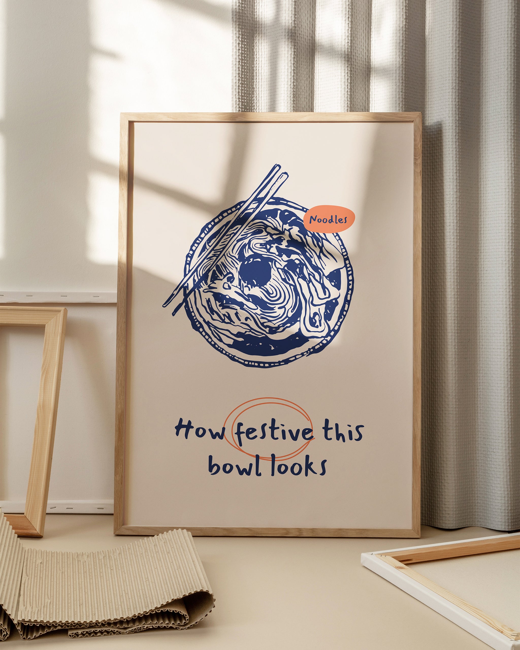 Noodle Nirvana-psoter-wall_art-decor-The Poster Square