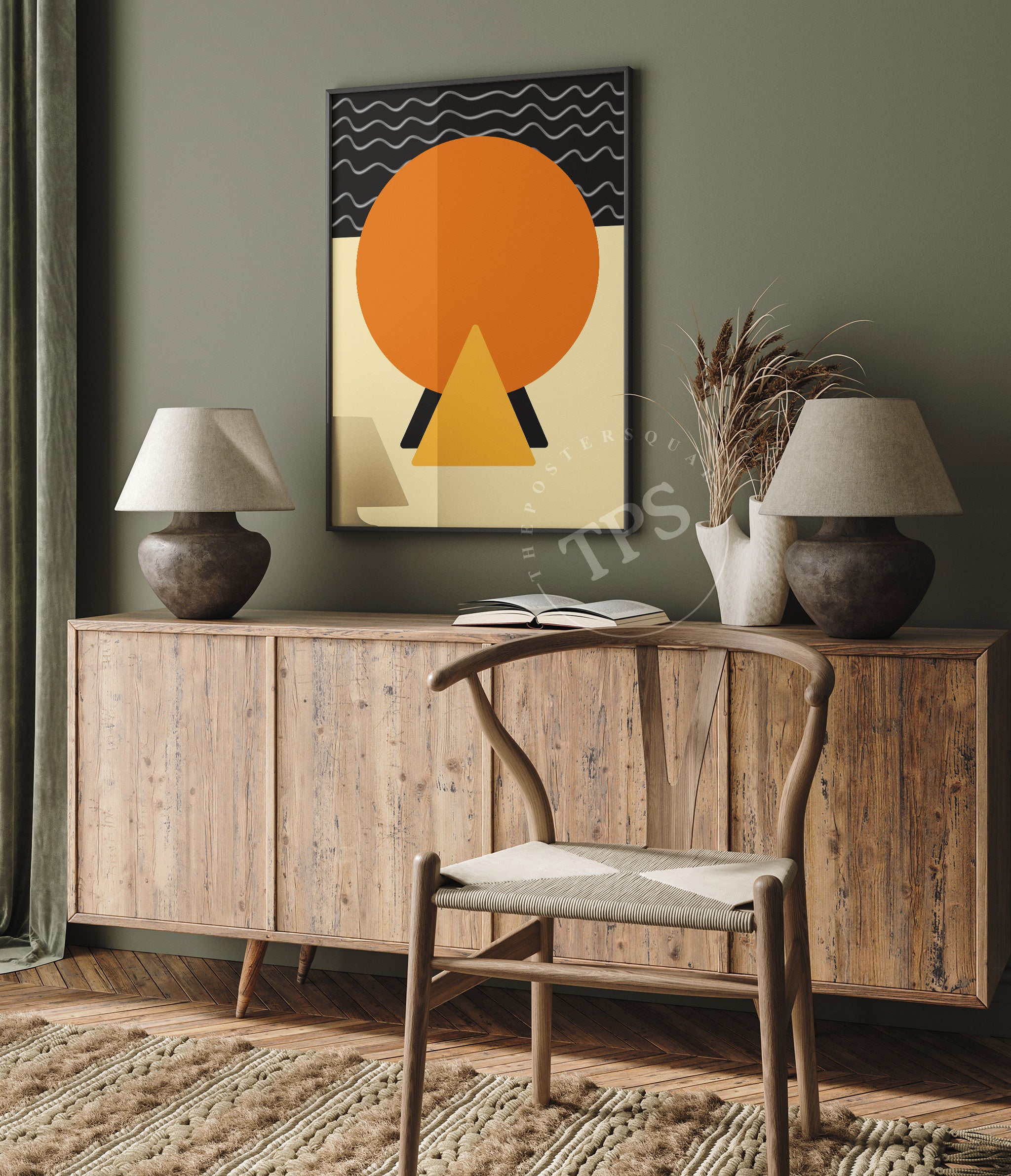 Sunset Prism The Poster Square