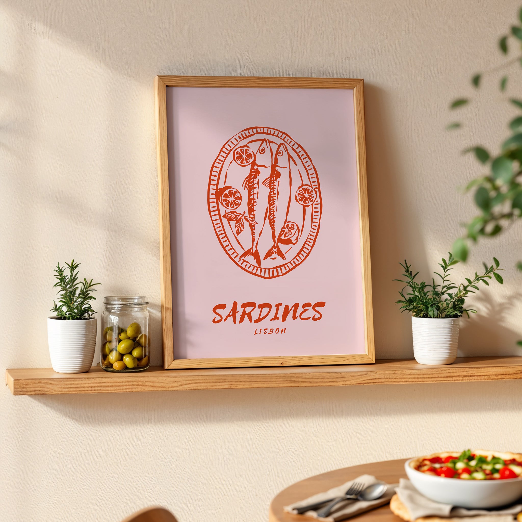 Sardinen Lissabon Rot