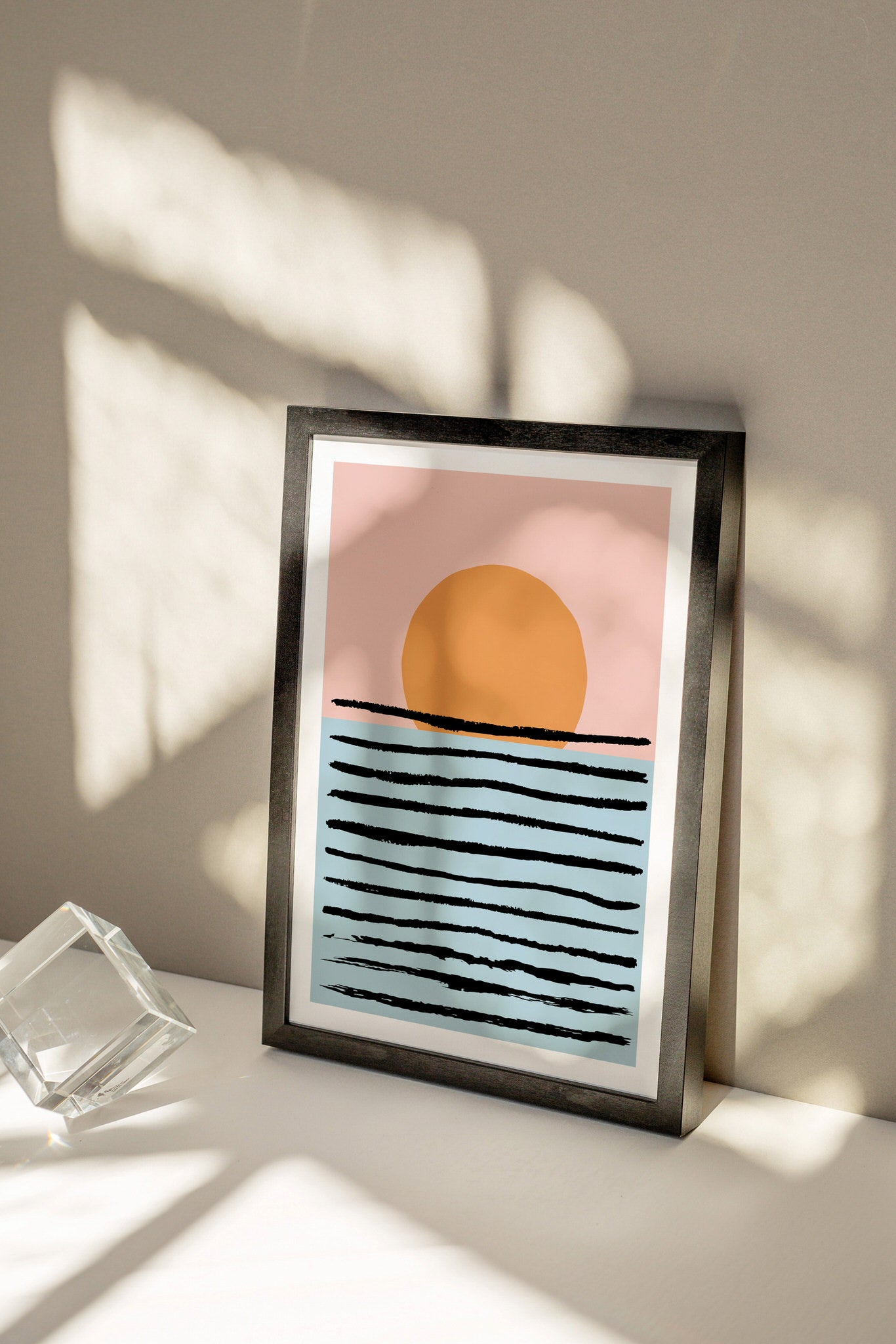 Dusk Reflection The Poster Square