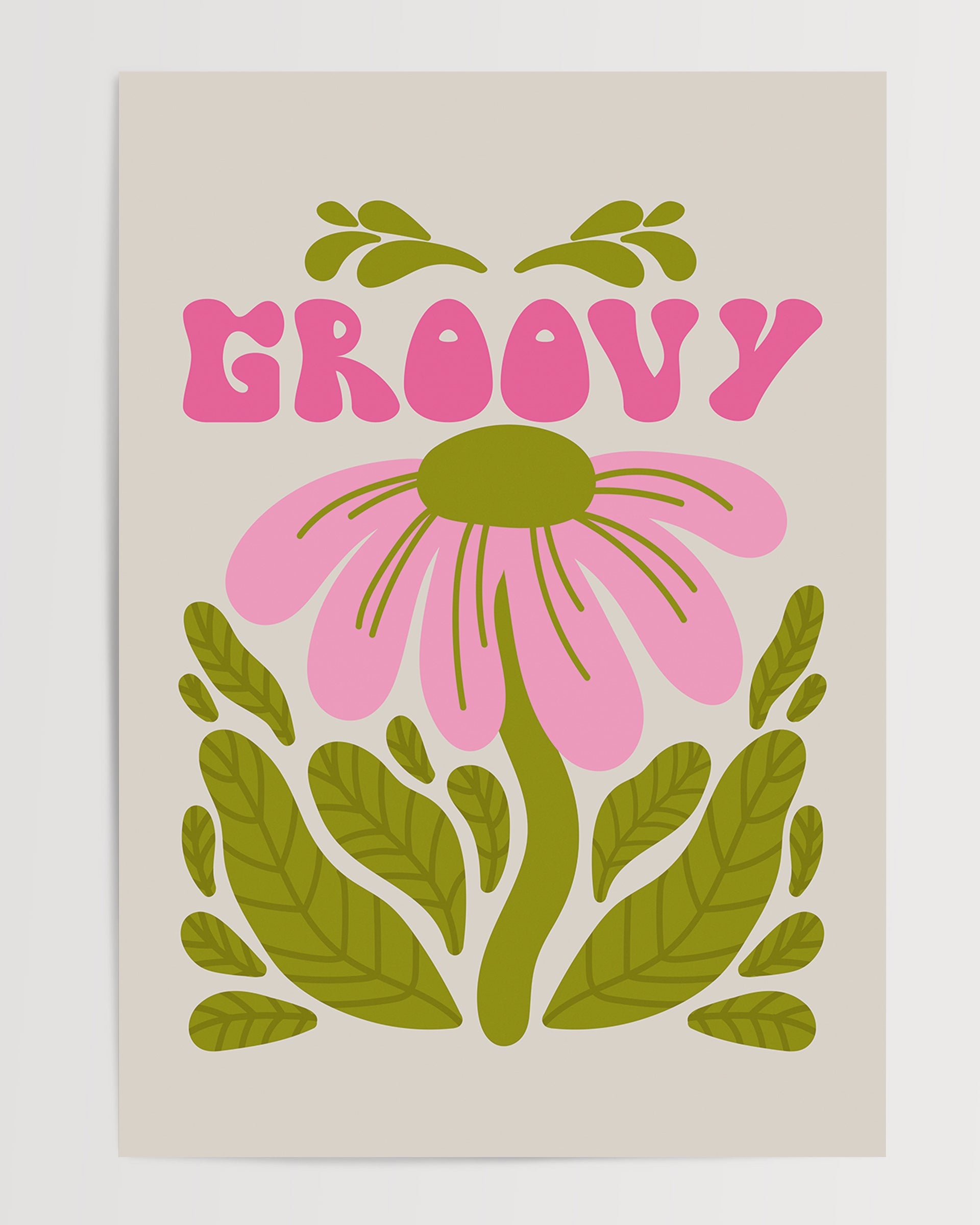 Groovy Botanical The Poster Square