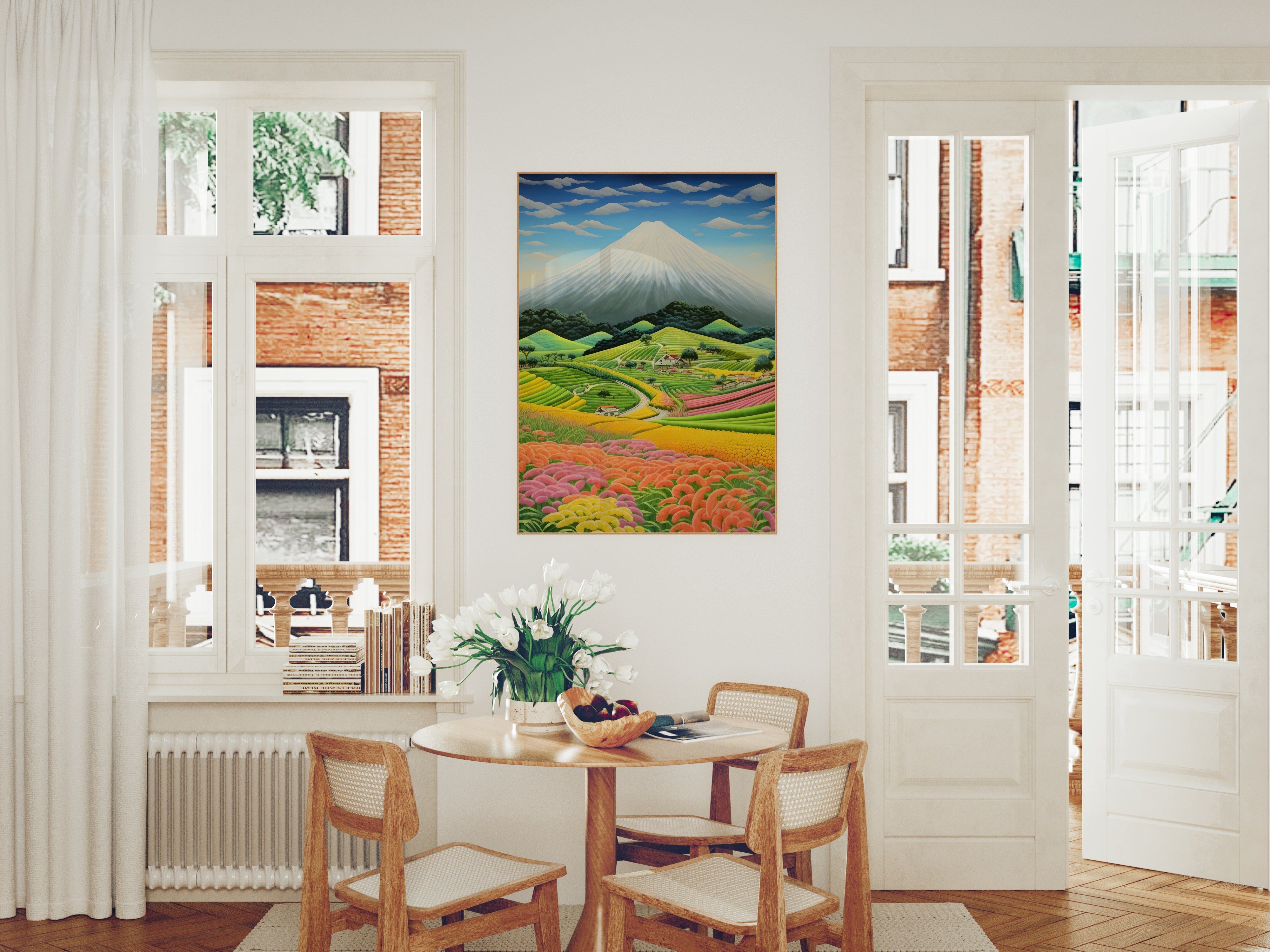 Japanese Landscape The Poster Square