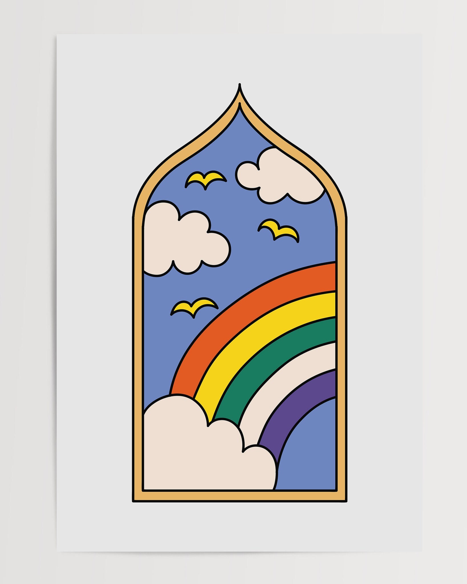 Skyward Arc The Poster Square