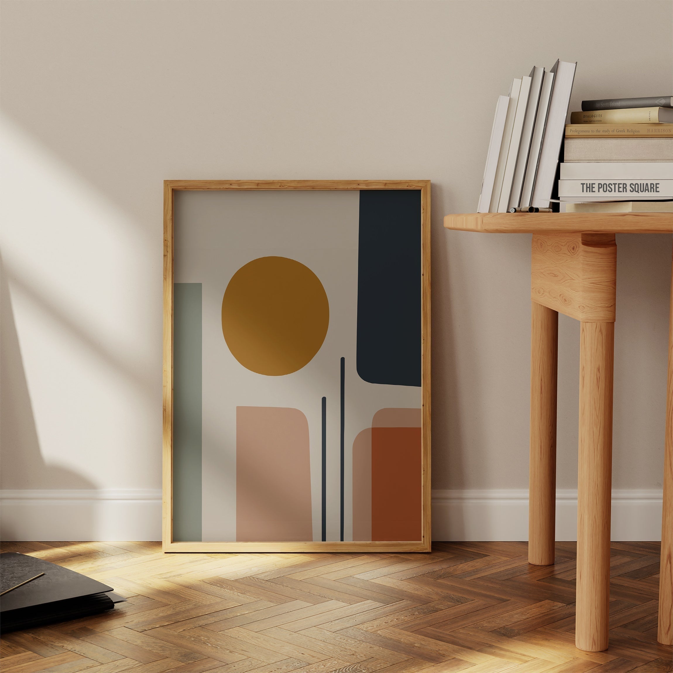 Abstract Autumn N3-psoter-wall_art-decor-The Poster Square