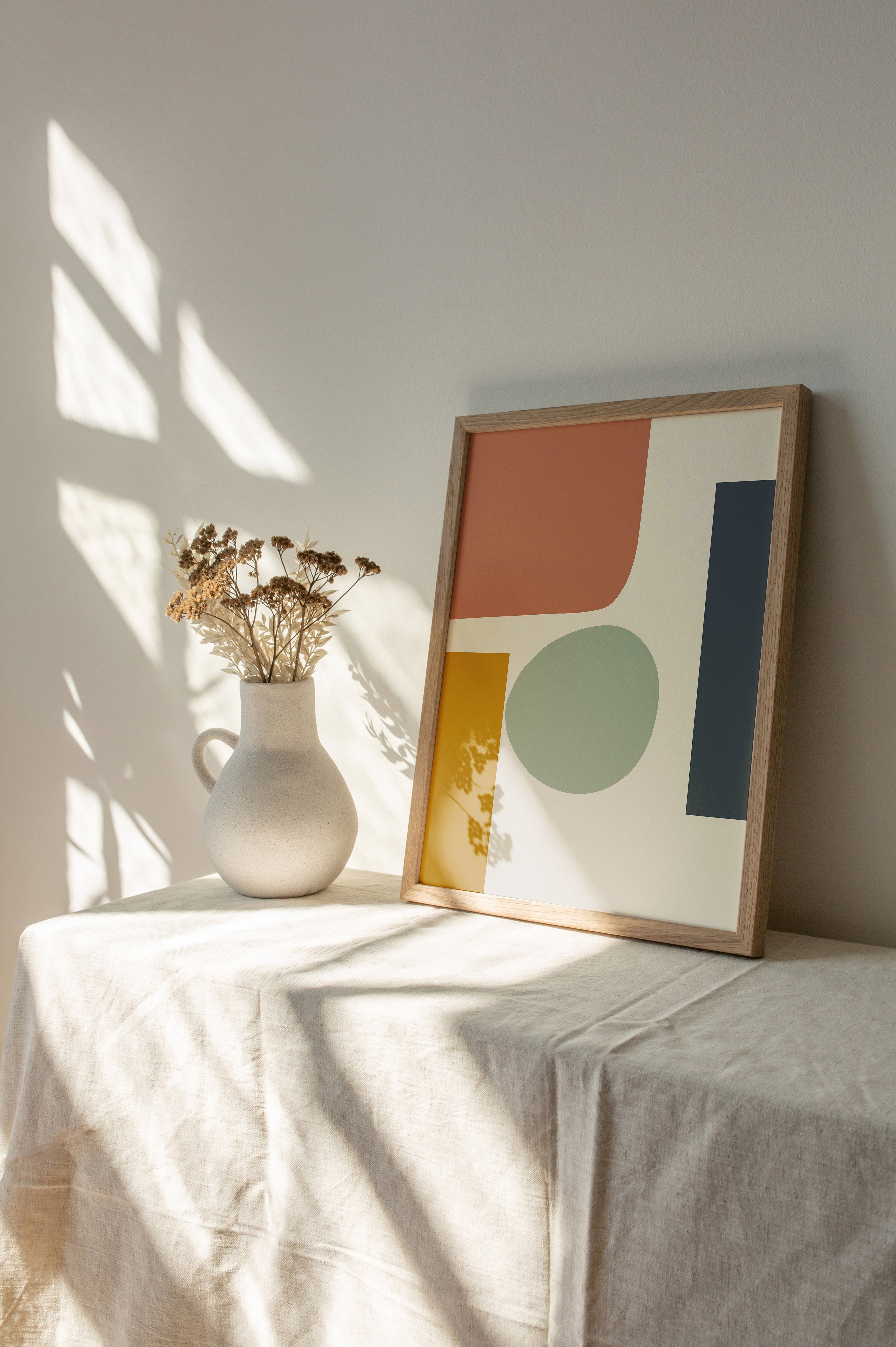 Abstract Autumn-psoter-wall_art-decor-The Poster Square