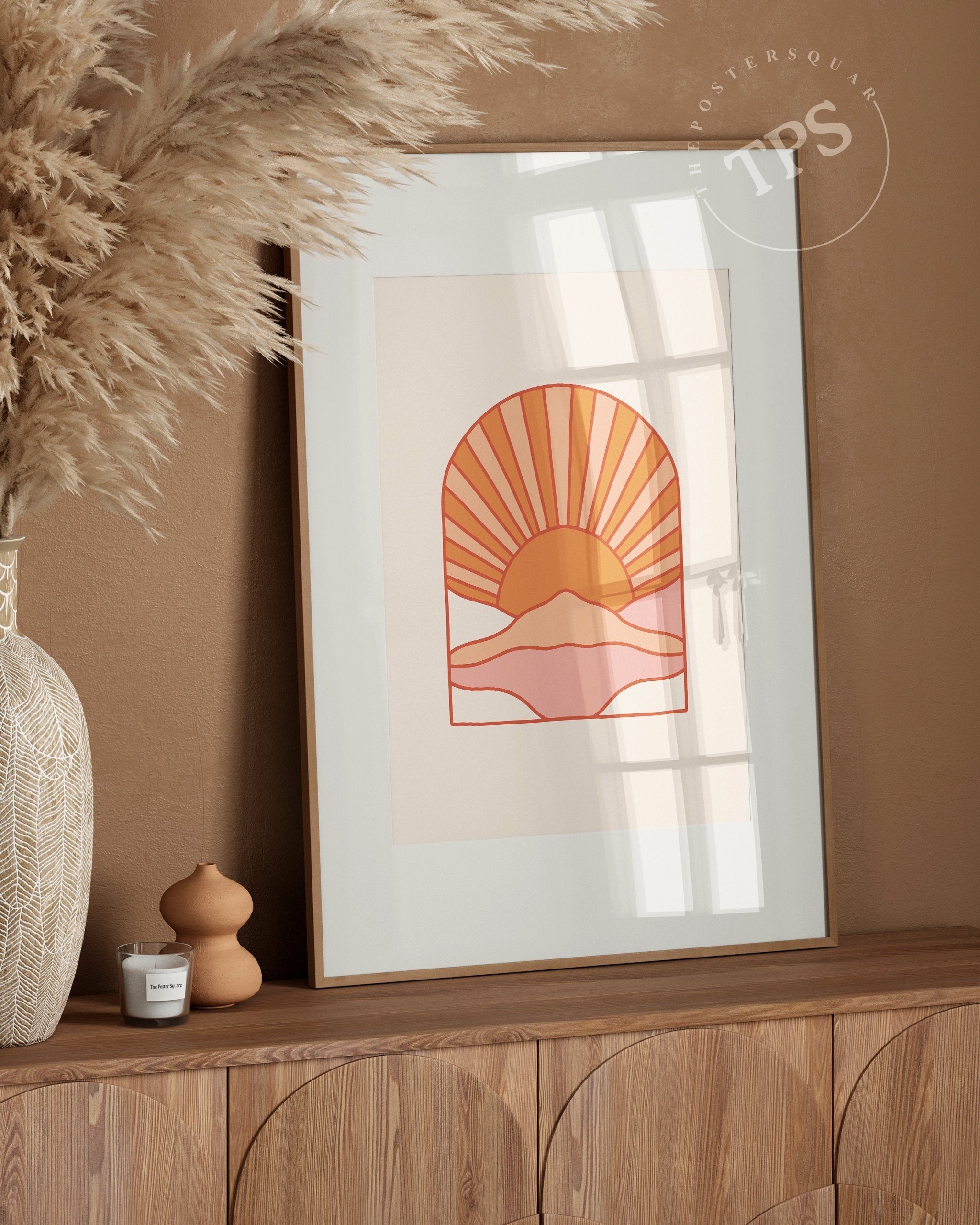 Abstract Landscape N10-psoter-wall_art-decor-The Poster Square