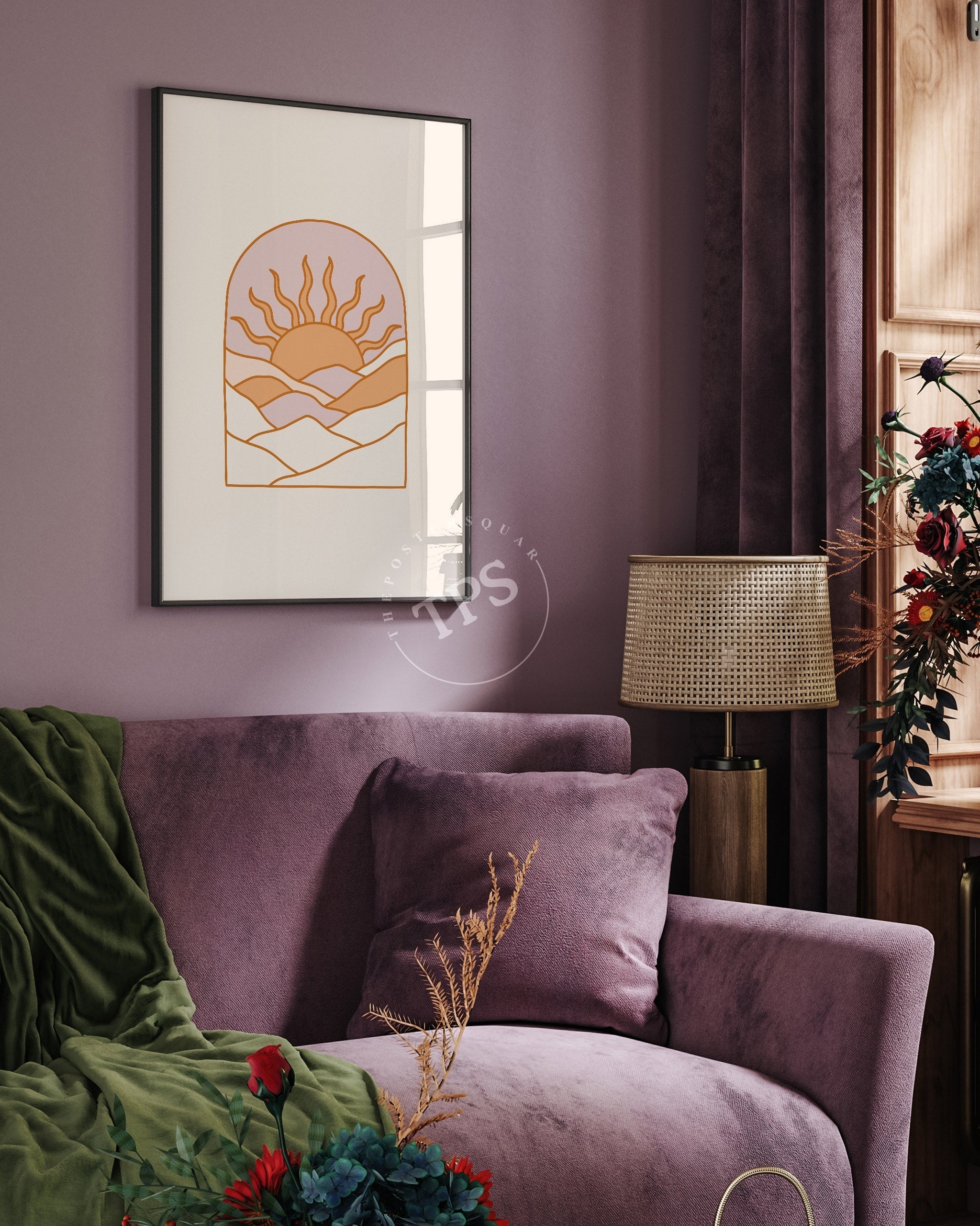 Abstract Landscape N11-psoter-wall_art-decor-The Poster Square