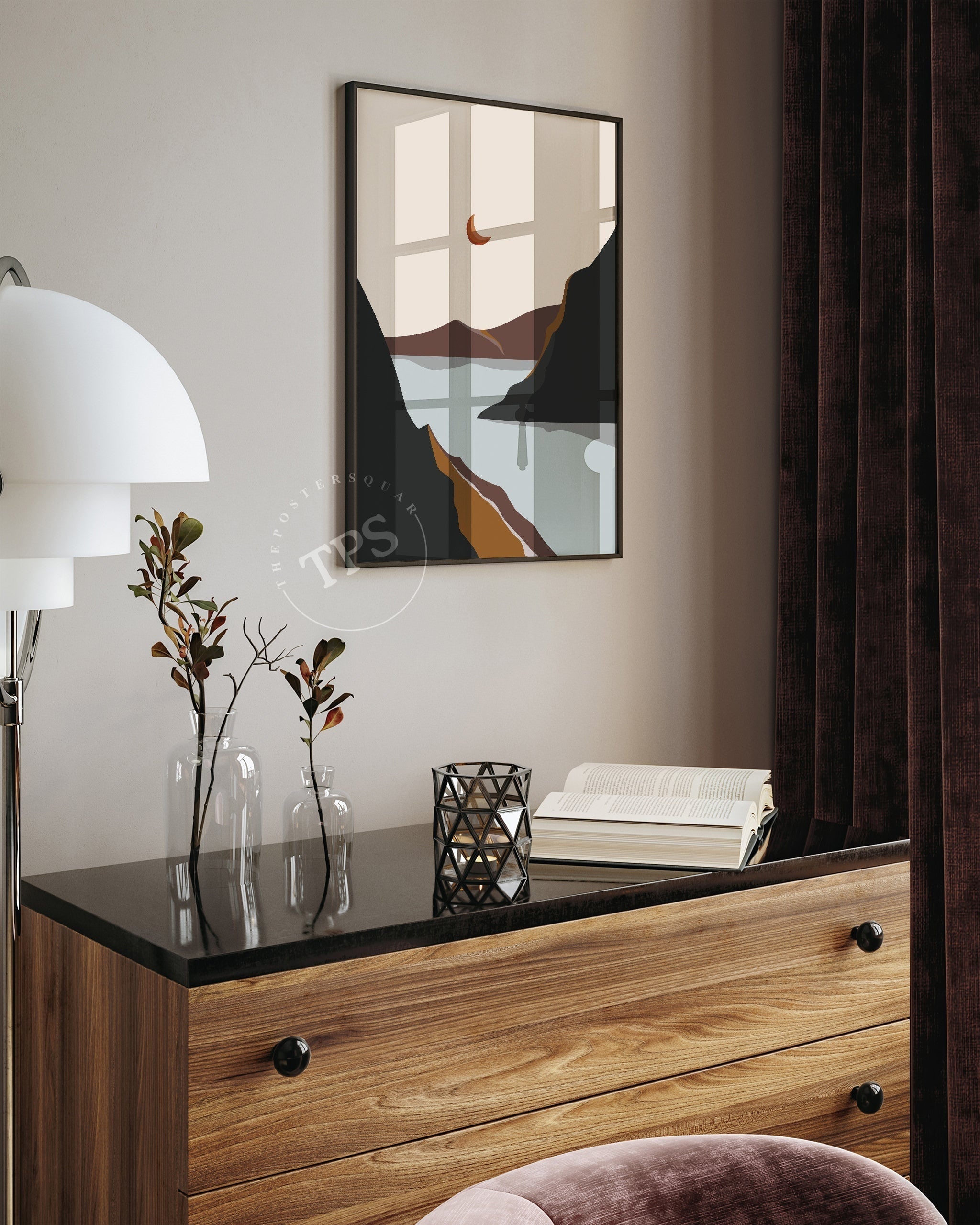 Abstract Landscape N16-psoter-wall_art-decor-The Poster Square