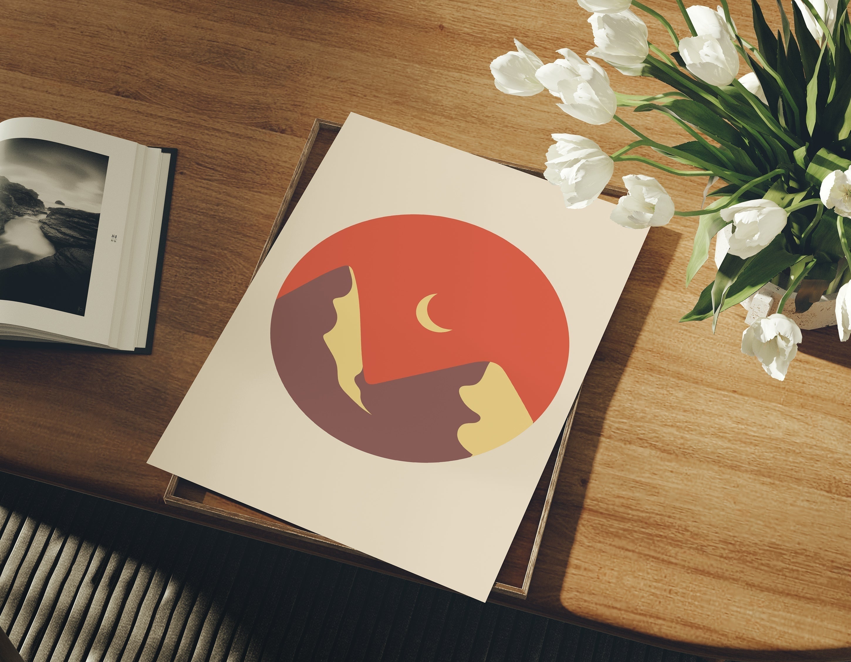 Abstract Landscape N2-psoter-wall_art-decor-The Poster Square