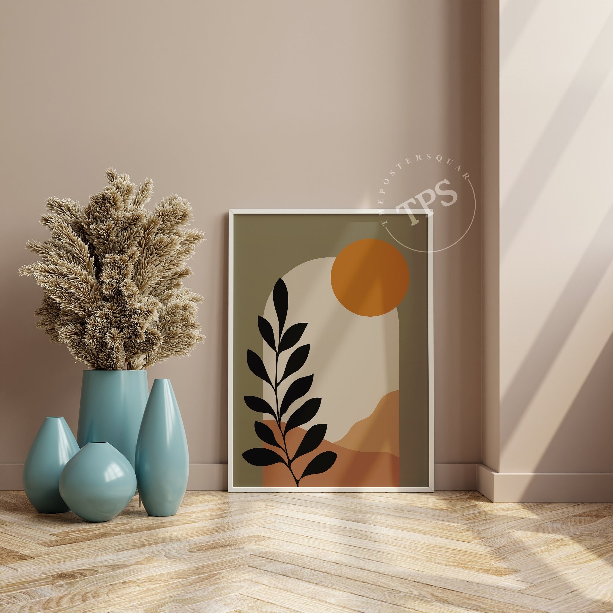 Abstract Landscape N8-psoter-wall_art-decor-The Poster Square