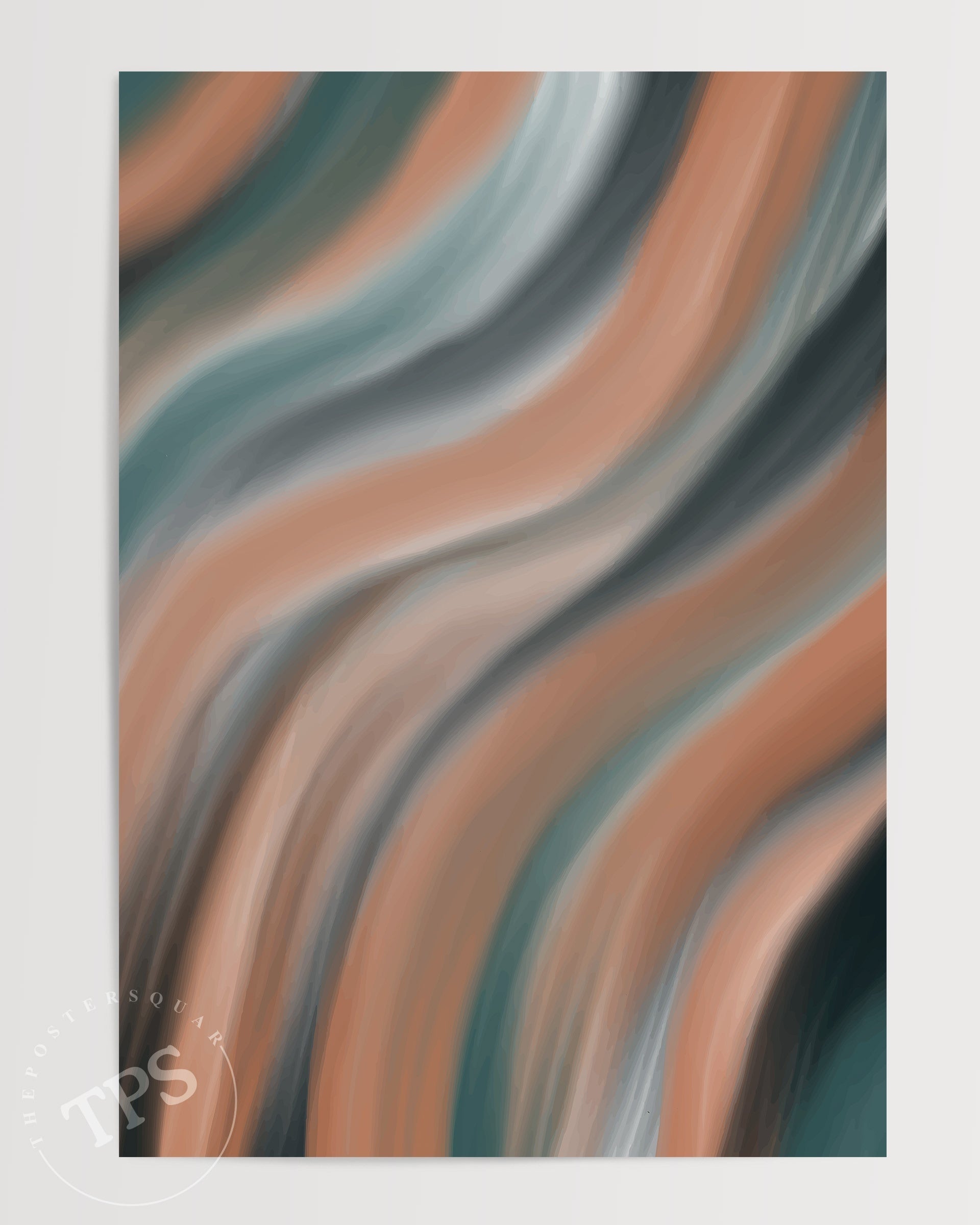 Abstract Mingle N38-psoter-wall_art-decor-The Poster Square