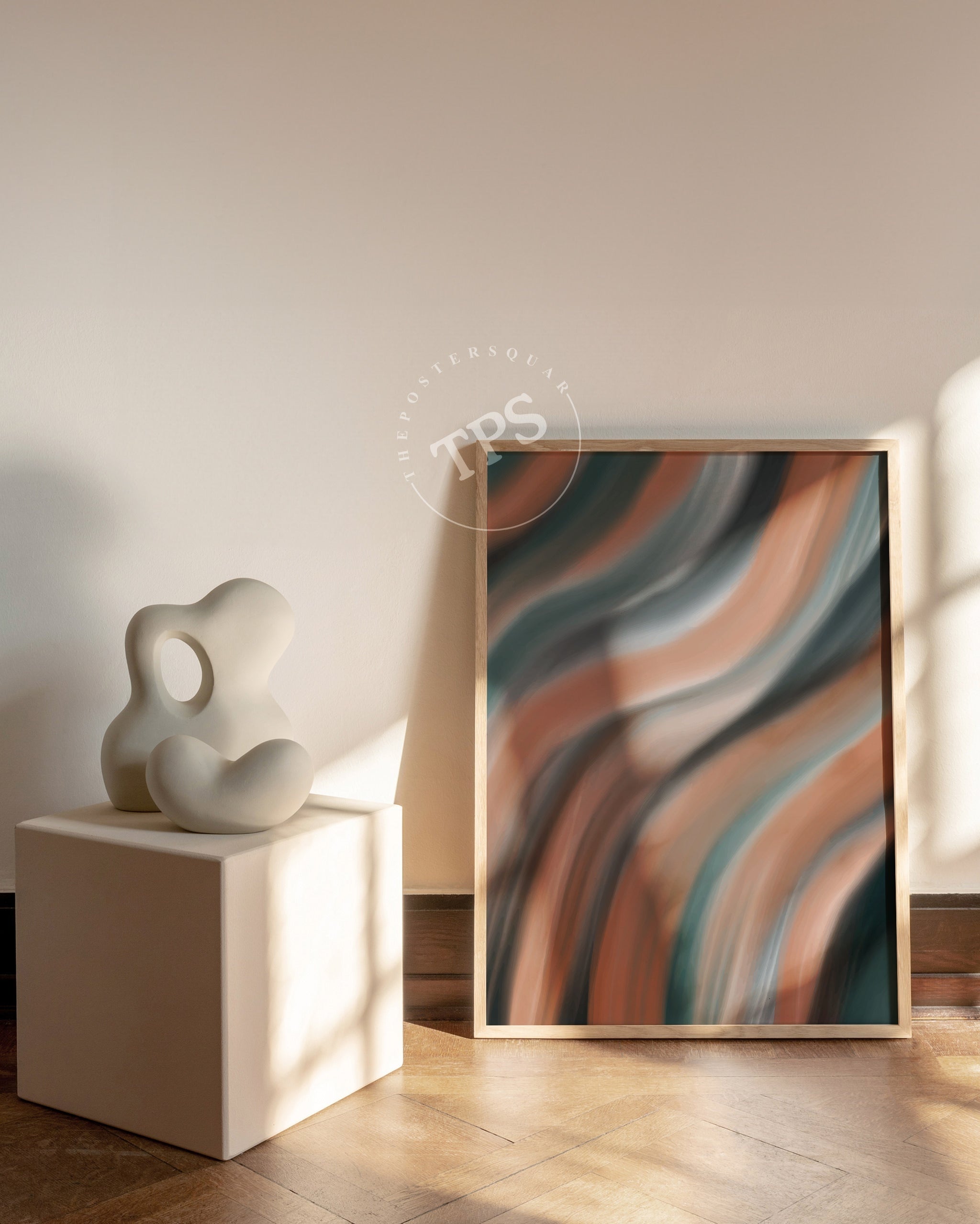 Abstract Mingle N38-psoter-wall_art-decor-The Poster Square