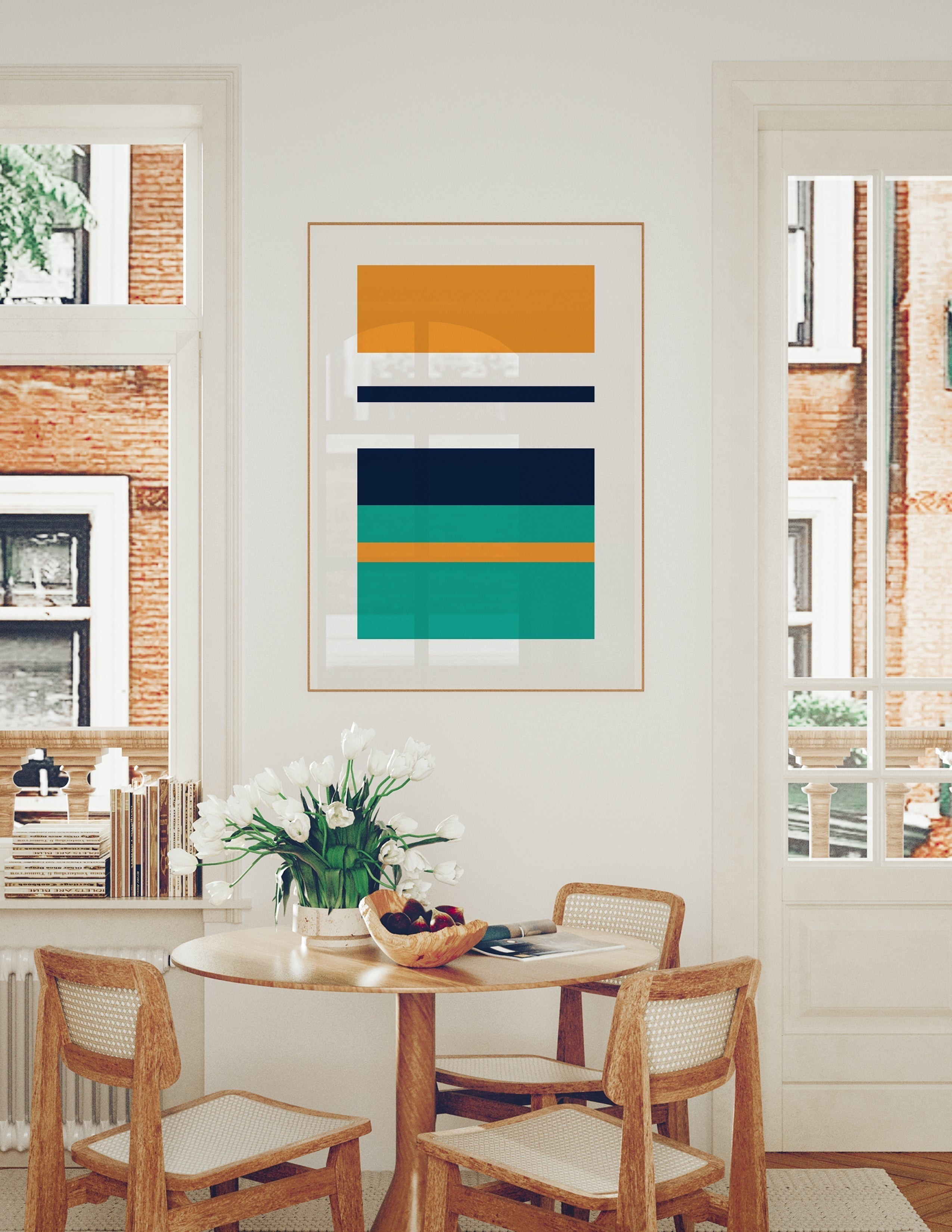 Abstract Wall Art - Minimalistic-psoter-wall_art-decor-The Poster Square