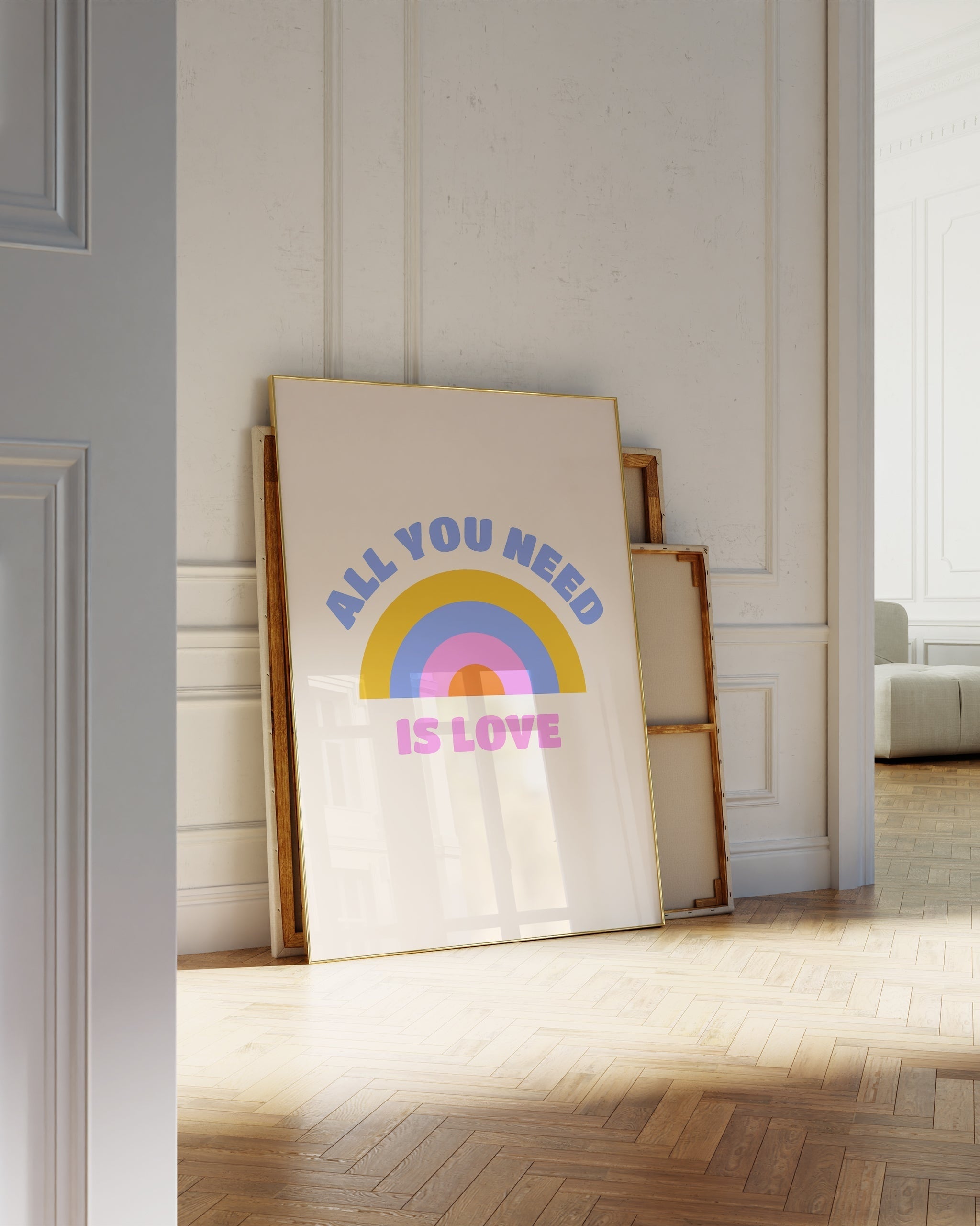 All You Need Is Love-psoter-wall_art-decor-The Poster Square