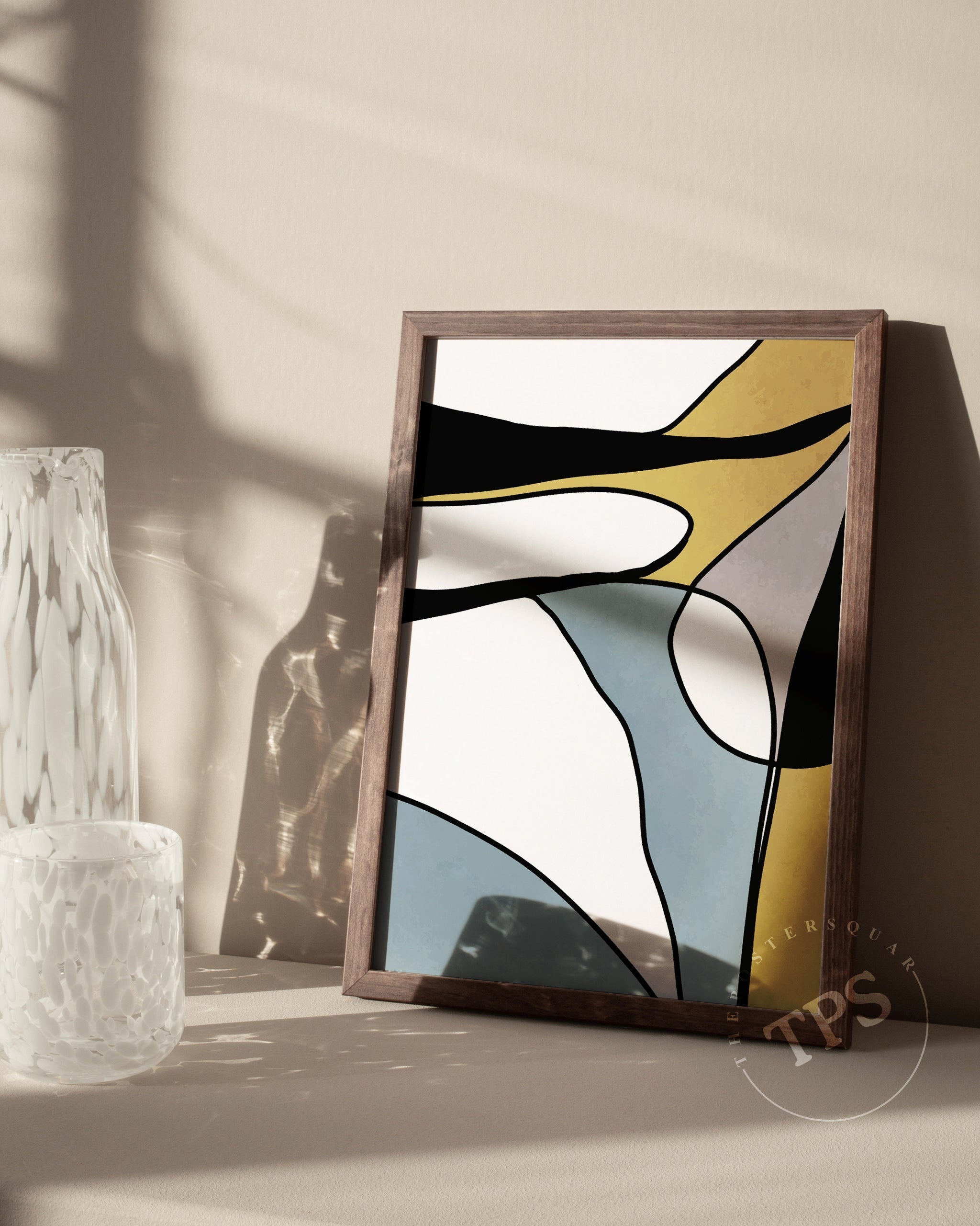 Azure Allure N1-psoter-wall_art-decor-The Poster Square